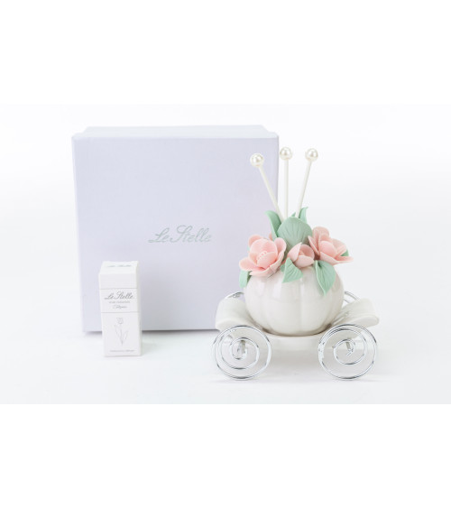 Profumatore carrozza con fiori