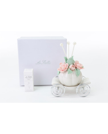 Profumatore carrozza con fiori