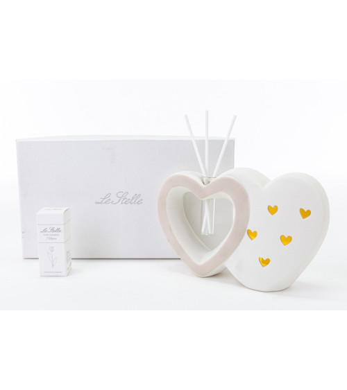 Profumatore cuori con luce a led