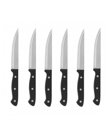 Coltello da bistecca set 6 pz