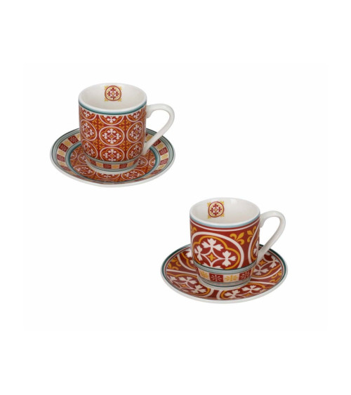 Tazzina da caffè set 2 pz linea Le Cementine Rosone