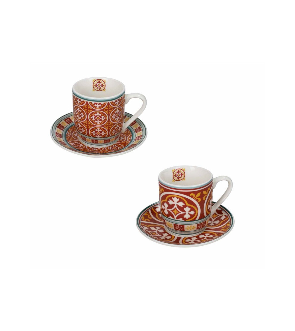 Tazzina da caffè set 2 pz linea Le Cementine Rosone