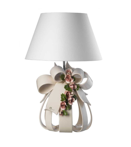 Lampada con rose