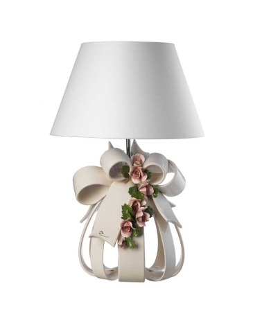 Lampada con rose