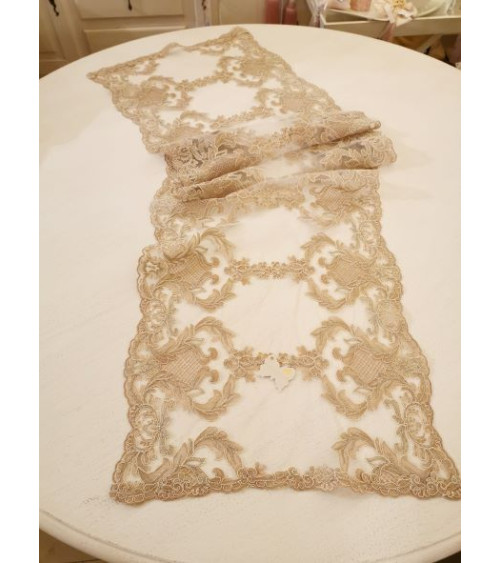 runner pizzo doppio fregio