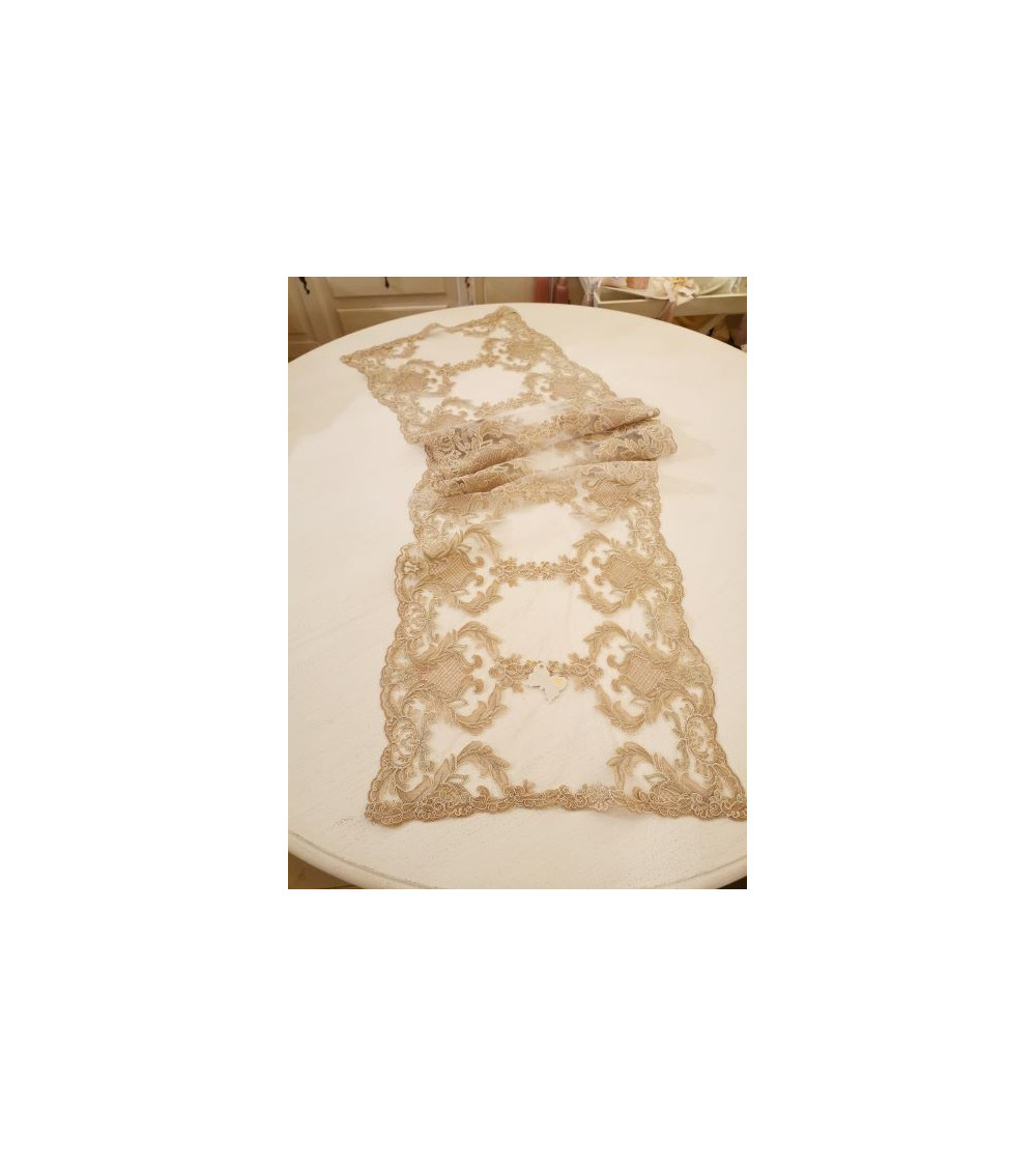 runner pizzo doppio fregio