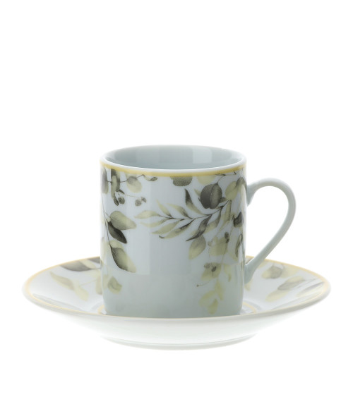 SET 2 TAZZINE DA CAFFE' BOTANIC