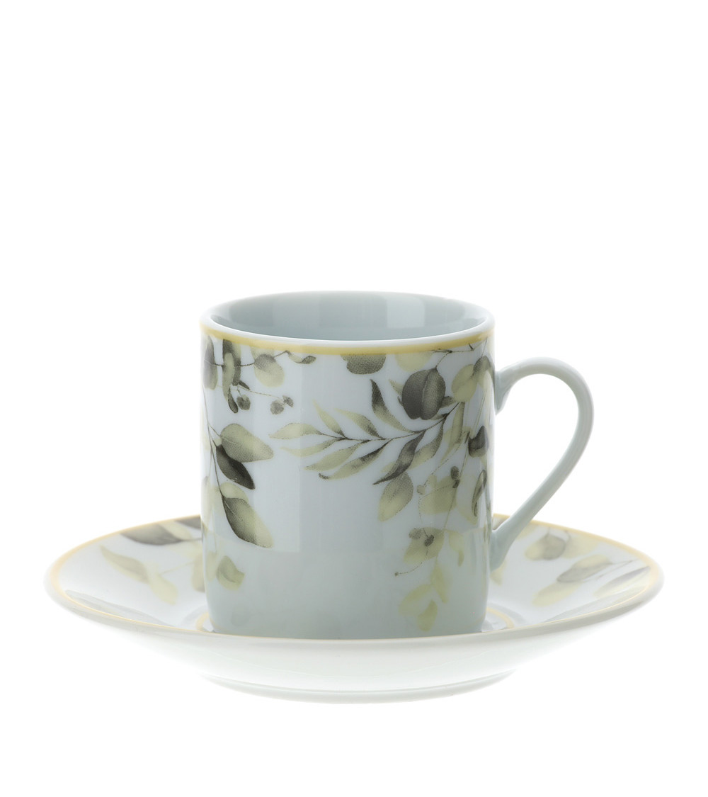 SET 2 TAZZINE DA CAFFE' BOTANIC