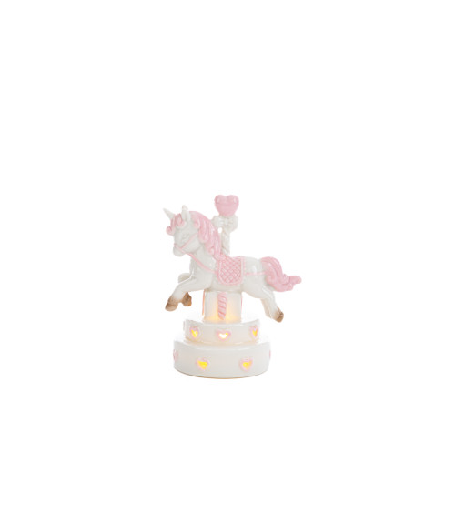 UNICORNO CON LUCE A LED