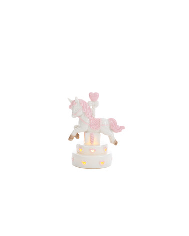 UNICORNO CON LUCE A LED