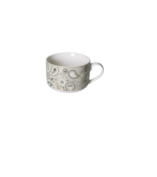 TAZZA COLAZIONE SHANTI GRIGIO
