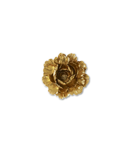 DECORAZIONE MURO PEONIA ORO