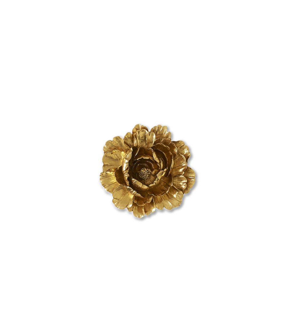 DECORAZIONE MURO PEONIA ORO