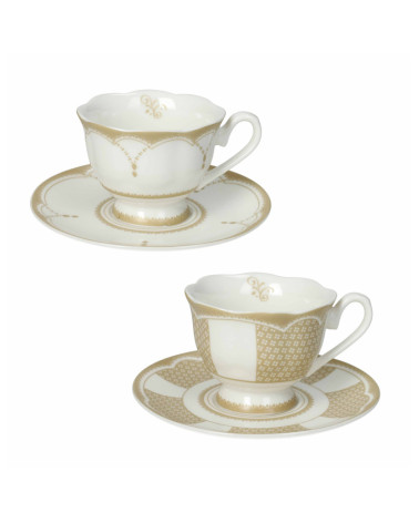 set tazzine caffè golden eye