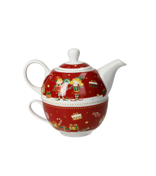 teiera con tazza elfomagia