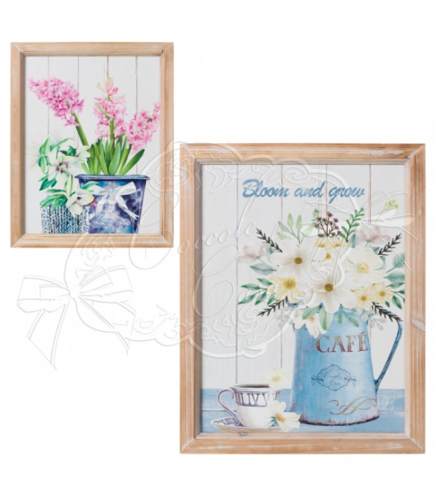 QUADRO CON VASO
