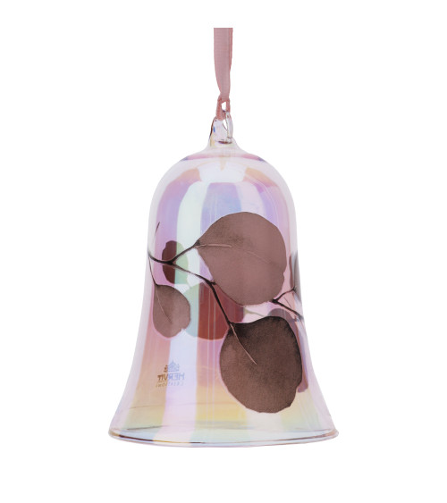 CAMPANELLA VETRO ROSA