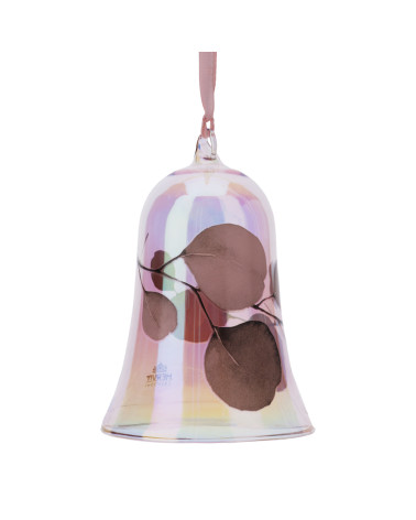 CAMPANELLA VETRO ROSA