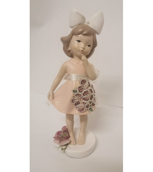 BAMBOLINA CON VESTITO ROSA