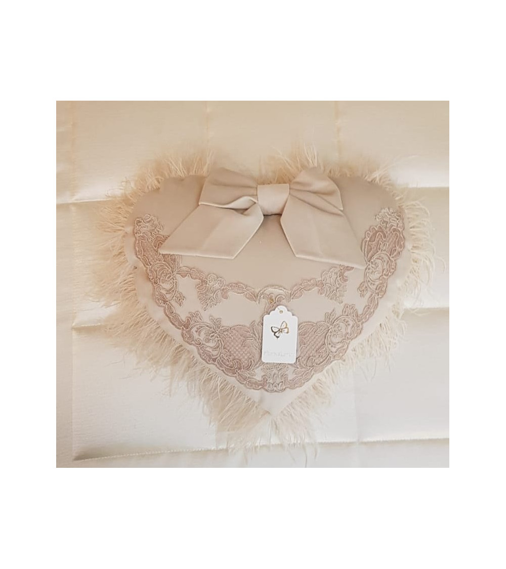 CUORE IN VELLUTO NUDE