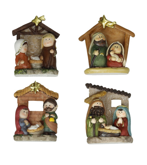 PRESEPE IN RESINA