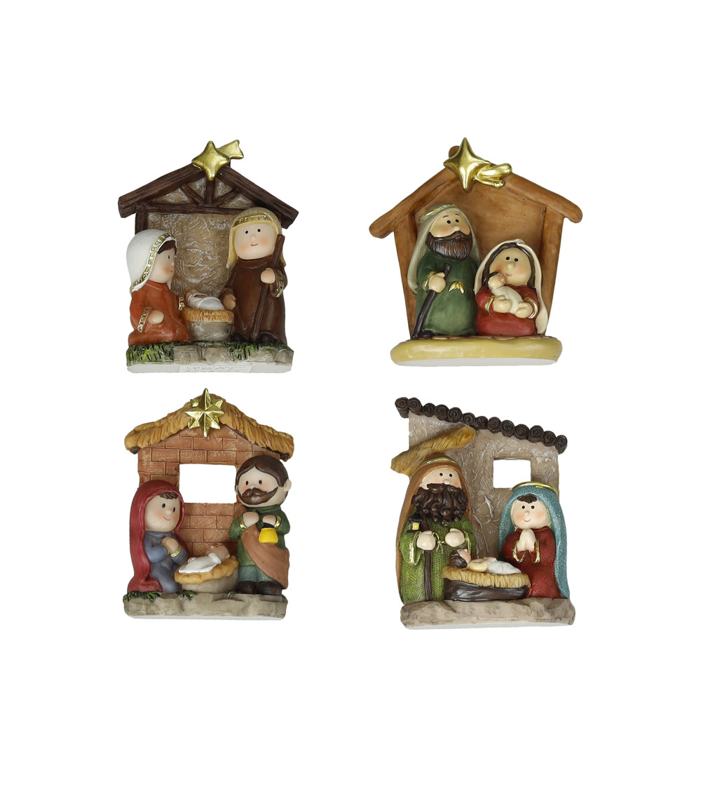PRESEPE IN RESINA