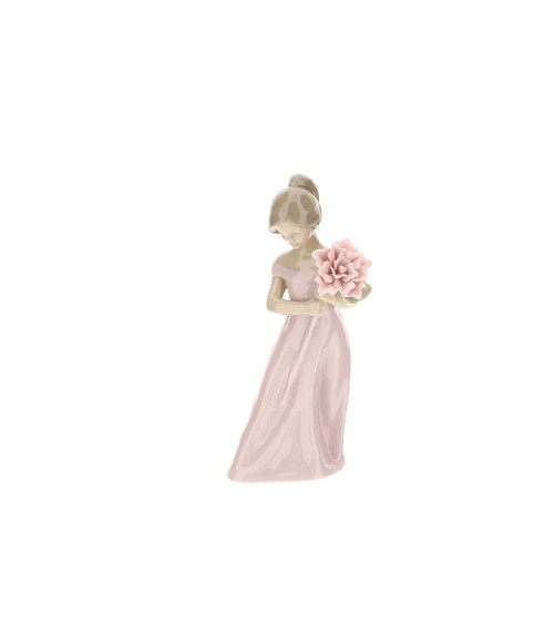 Damina con fiore