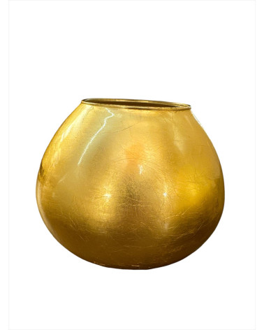 VASO ORO IN VETRO
