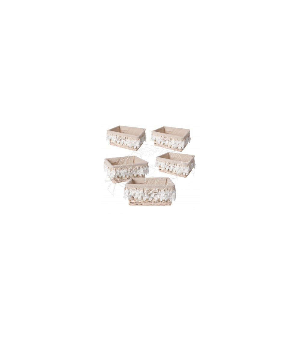 SET 5 CESTE IN RATTAN