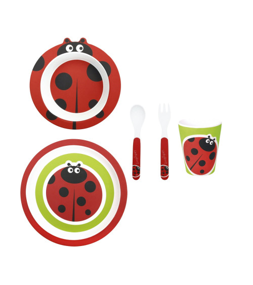 SET BABY PAPPA COCCINELLA