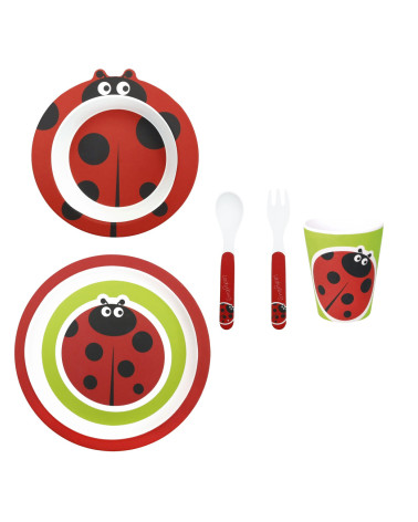 SET BABY PAPPA COCCINELLA