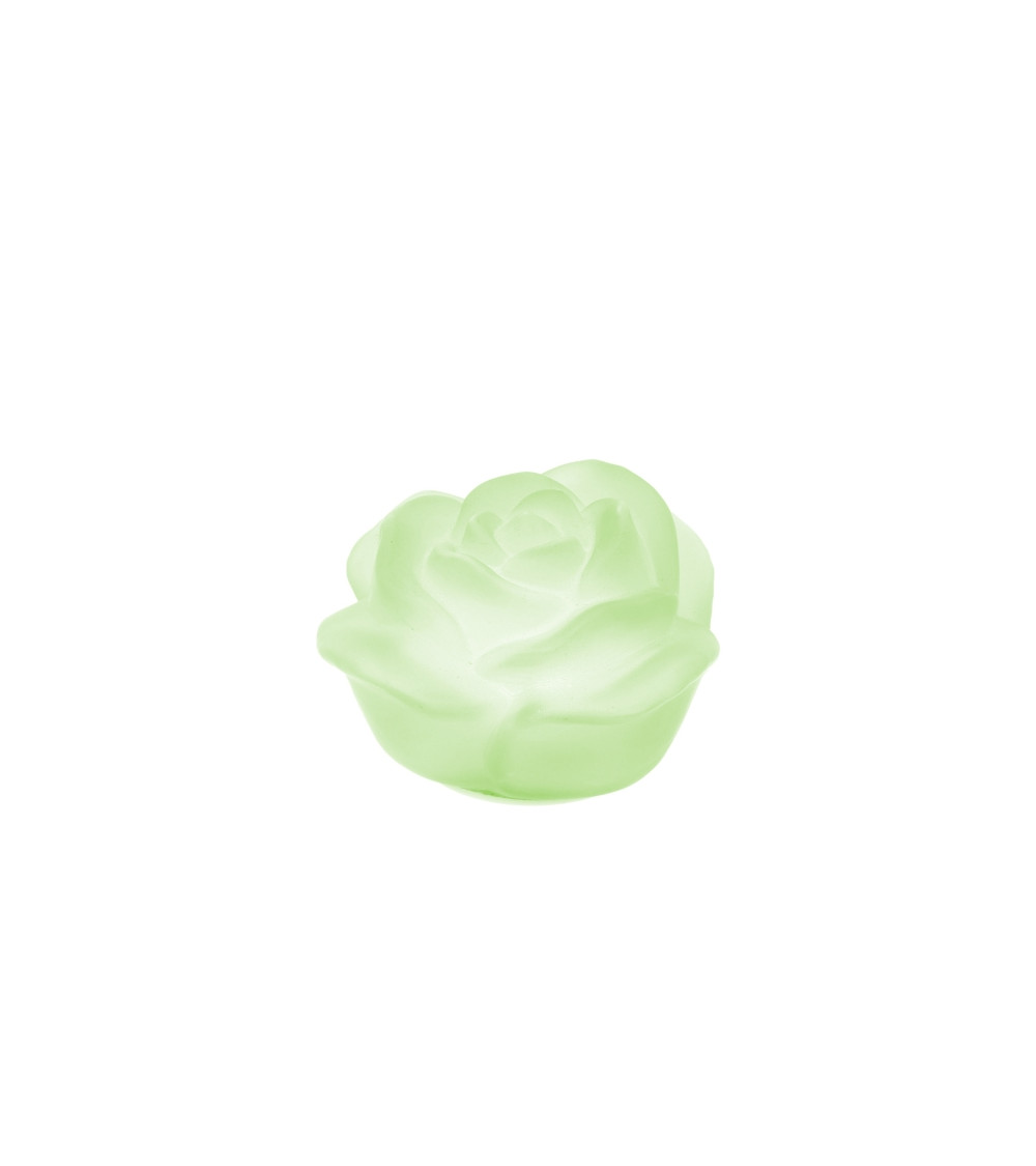 ROSA IN VETRO VERDE