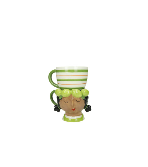 TAZZA DOUBLE LADY LIME