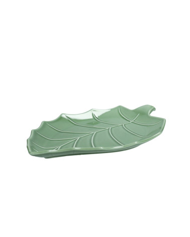 VASSOIO FOGLIA PIOPPO VERDE
