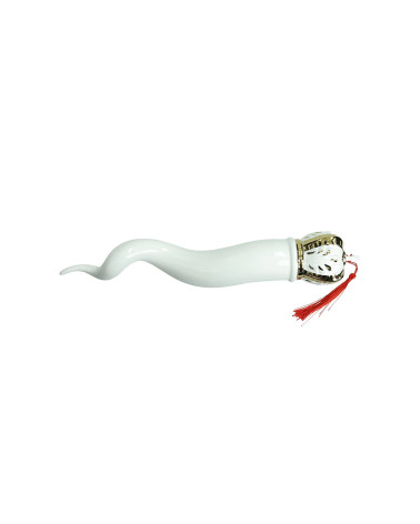 CORNO PORTA FORTUNA BIANCO
