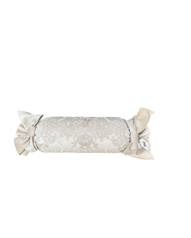 CUSCINO CARAMELLA IN VELLUTO NUDE