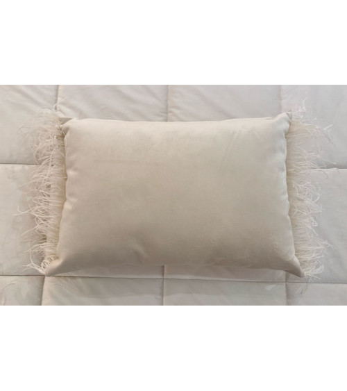 CUSCINO VELLUTO PIUMETTE