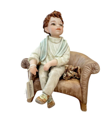 STATUA SU POLTRONA SIBANIA