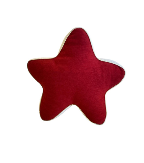 CUSCINO SAGOMATO STELLA DI NATALE