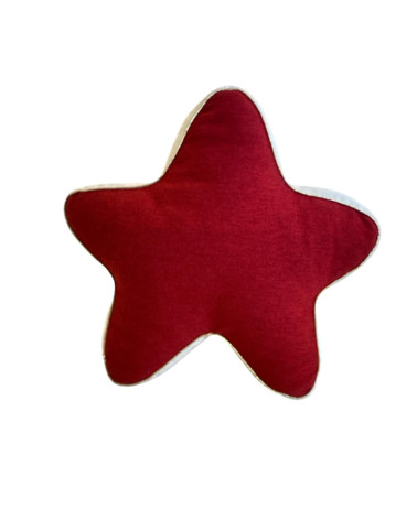 CUSCINO SAGOMATO STELLA DI NATALE