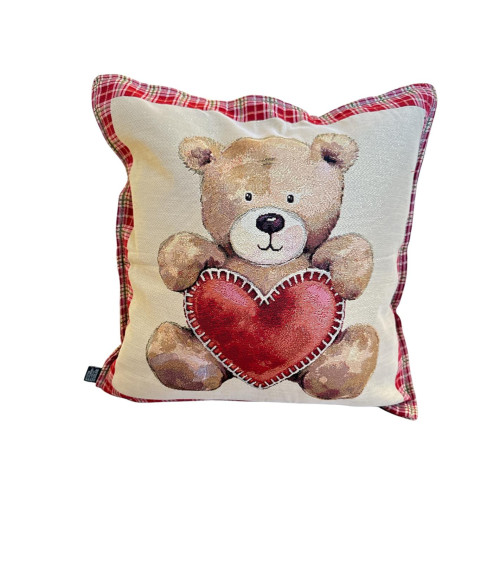 CUSCINO QUADRATO CON TEDDY