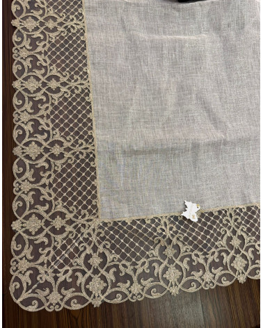 TOVAGLIETTA IN LINO BISSO 140CM