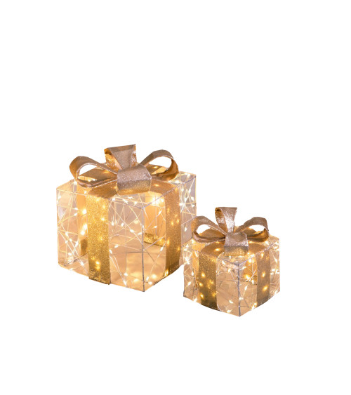 SET PACCHI DONO CON LED
