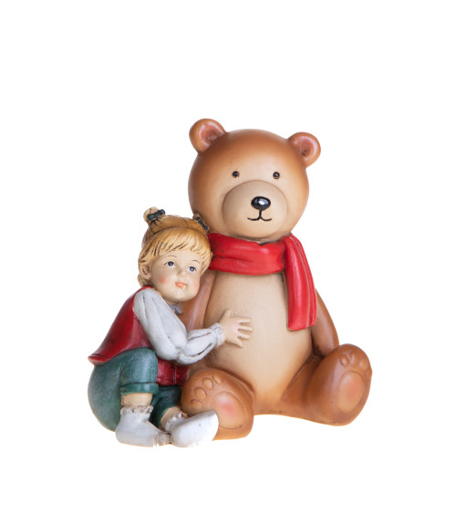 BAMBINA CON ORSETTO