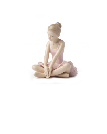 Ballerina seduta