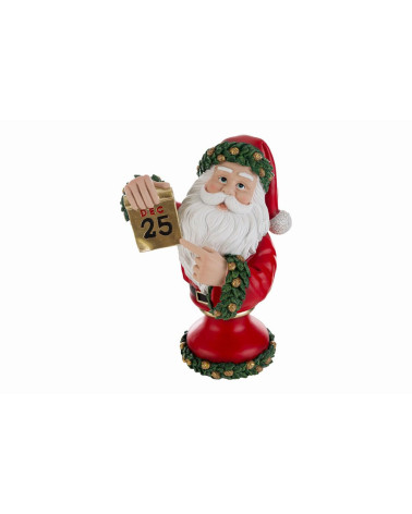 BABBO NATALE SU PIEDISTALLO