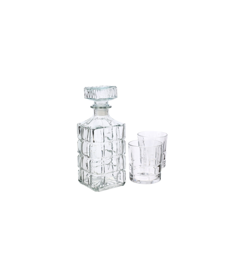 BOTTIGLIA BRANDY CON SET BICCHIERI