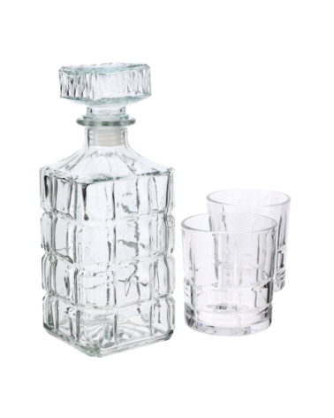BOTTIGLIA BRANDY CON SET BICCHIERI
