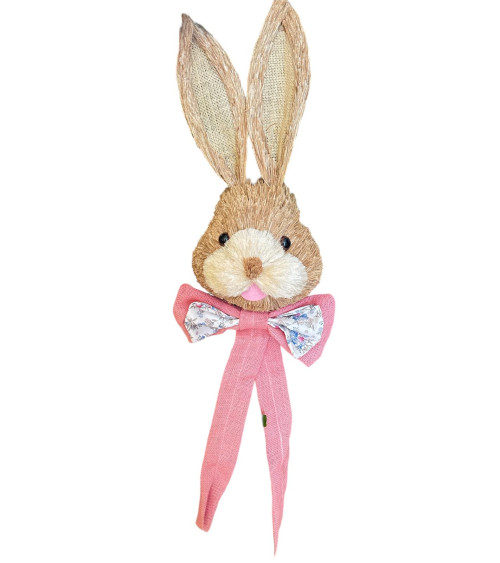 CONIGLIO FIOCCO ROSA DA APPENDERE