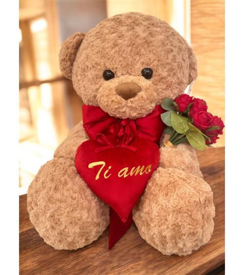 TEDDY MAXI CON FIORI